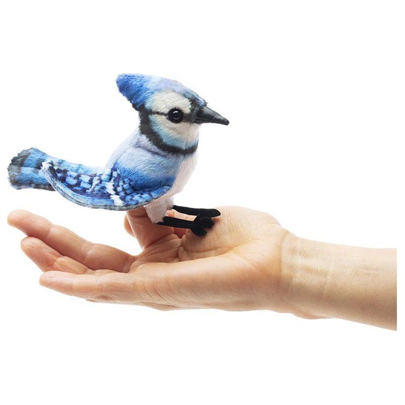 Folkmanis Finger Puppet Blue Jay 2785 canada ontario