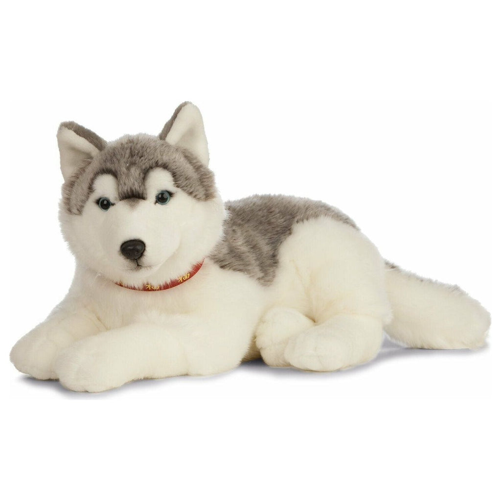 Living Nature Giant Husky Dog Plush