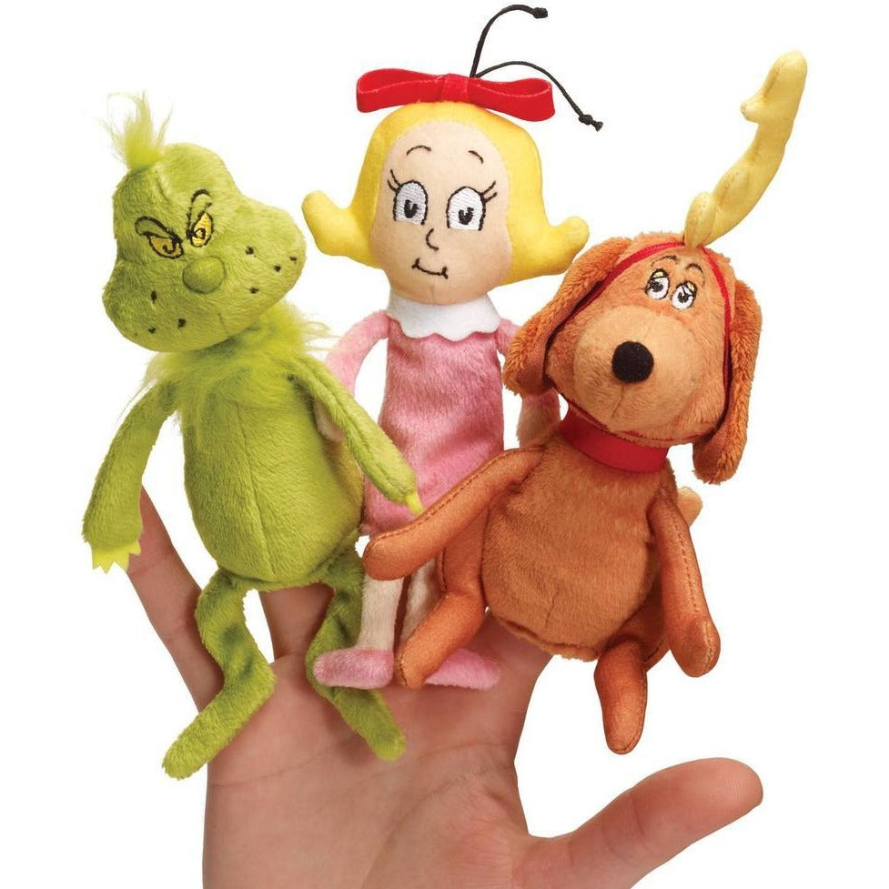Dr. Seuss The Grinch Finger Puppet Set