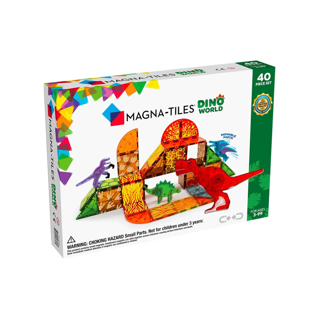 Magna-Tiles Dino World 40 Piece Set