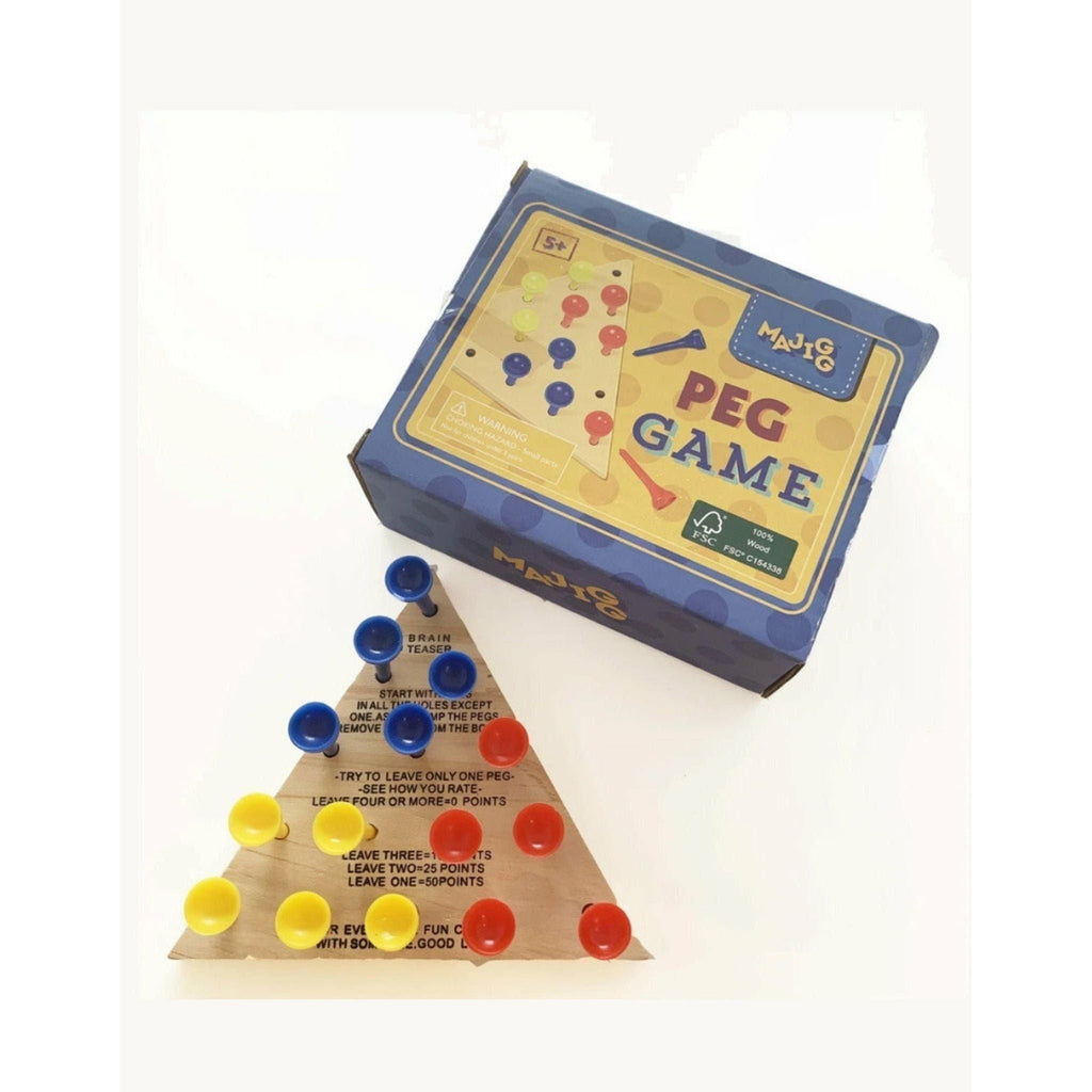 Majigg Peg Solitaire Game