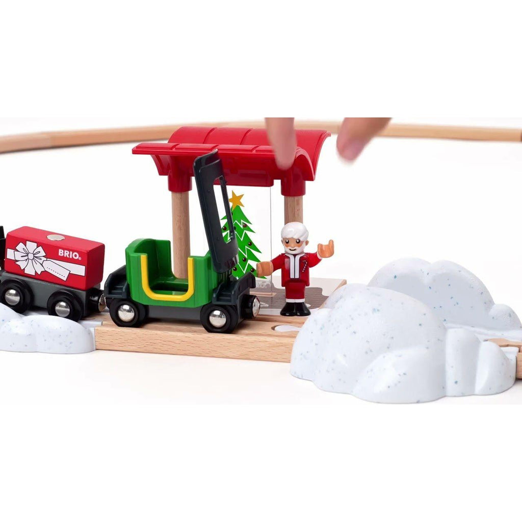 BRIO Christmas Steaming Train Set