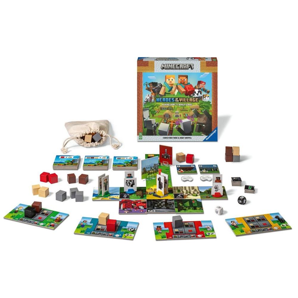 Minecraft: Heroes of the Village Cooperative Game