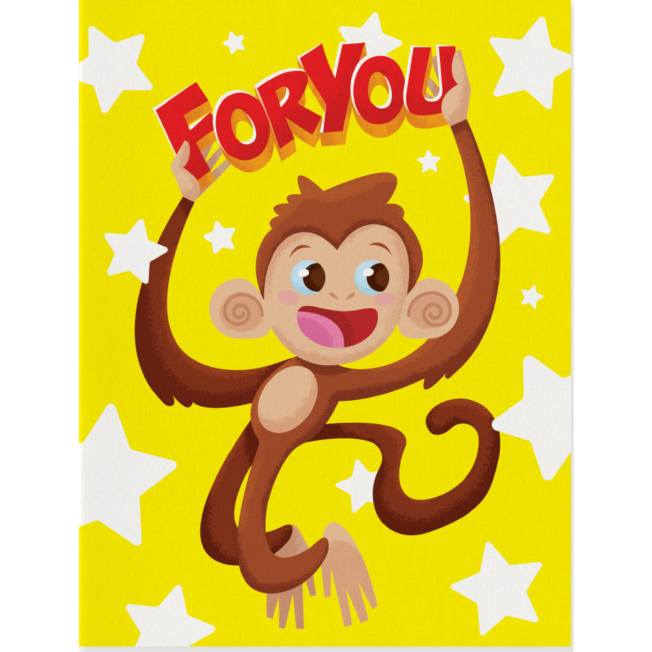 Peaceable Kingdom Gift Enclosure Monkey
