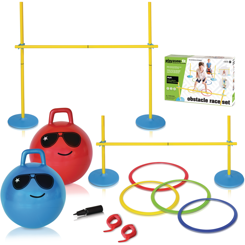 Playzone-Fit Obstacle Course Race Set