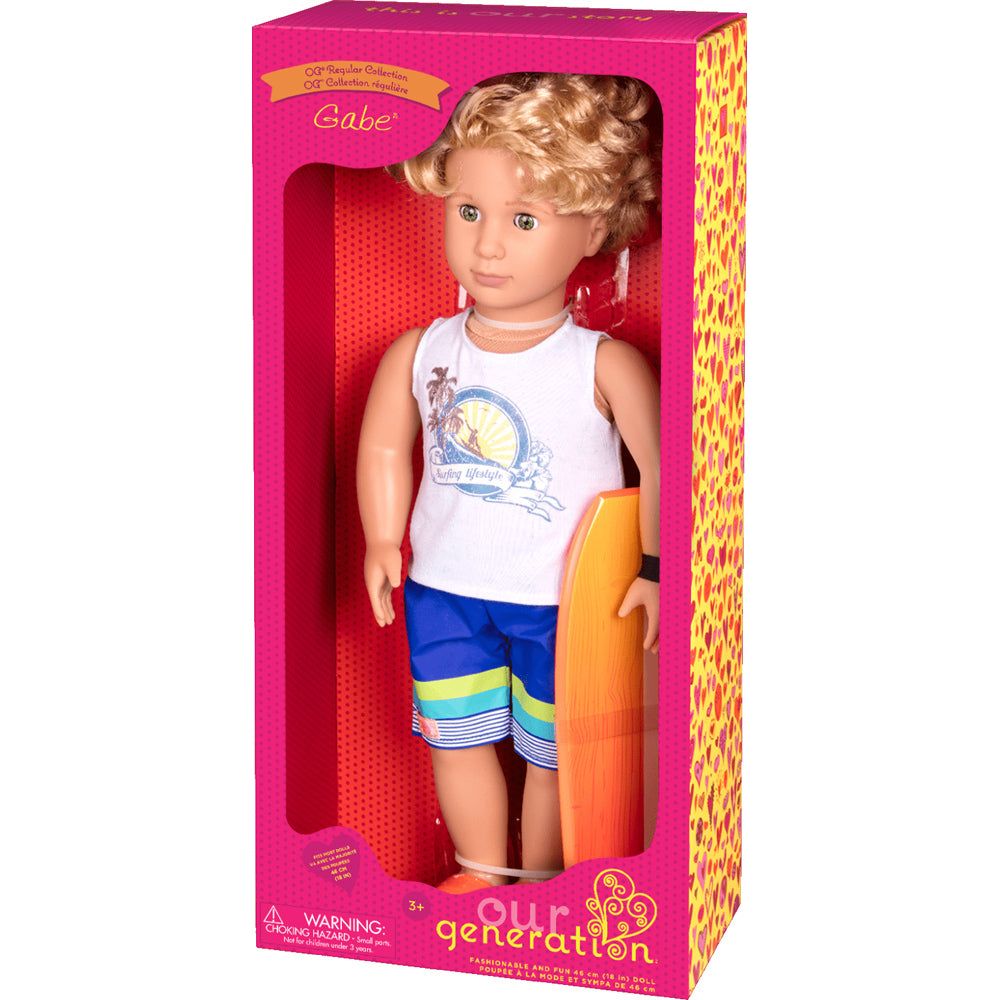 Our Generation 18" Boy Doll Gabe canada ontario