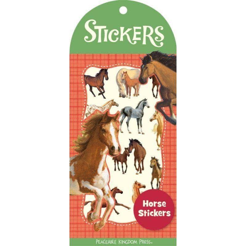 Peaceable Kingdom Stickers Horse