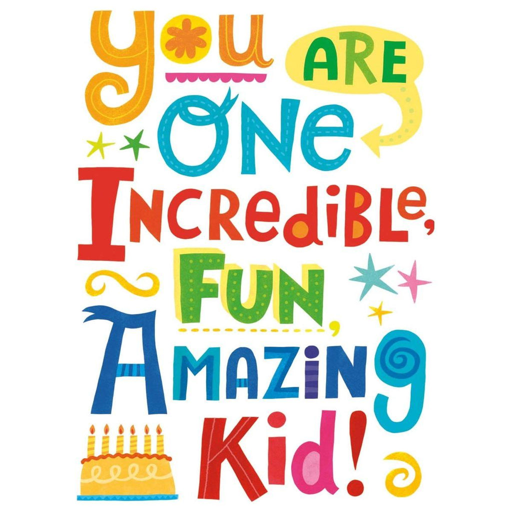 Peaceable Kingdom Birthday Card Incredible Birthday