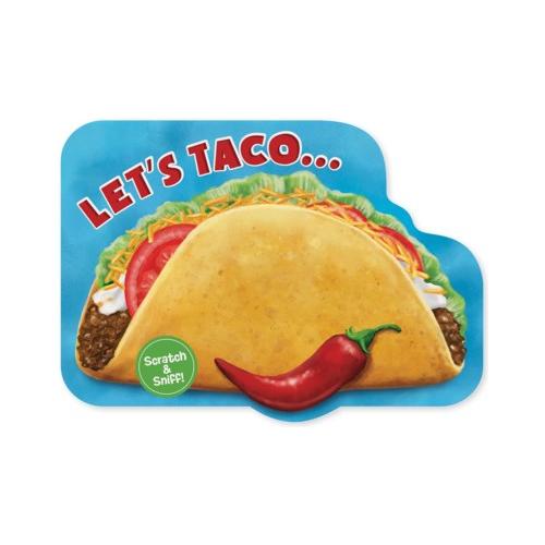 Peaceable Kingdom Birthday Card Scratch & Sniff Taco