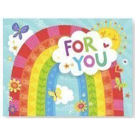 Peaceable Kingdom Gift Enclosure Rainbow Cloud