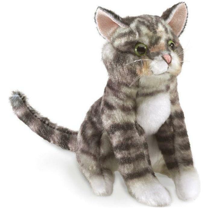 Folkmanis Finger Puppet Tabby Cat 2791 canada ontario
