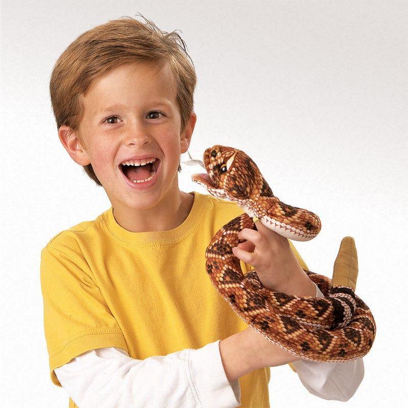 Folkmanis Rattlesnake Puppet canada ontario 2893