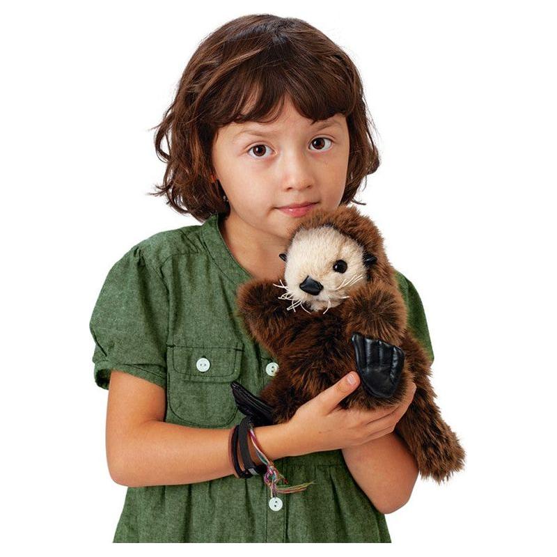 Folkmanis Baby Sea Otter Puppet 2960 canada ontario