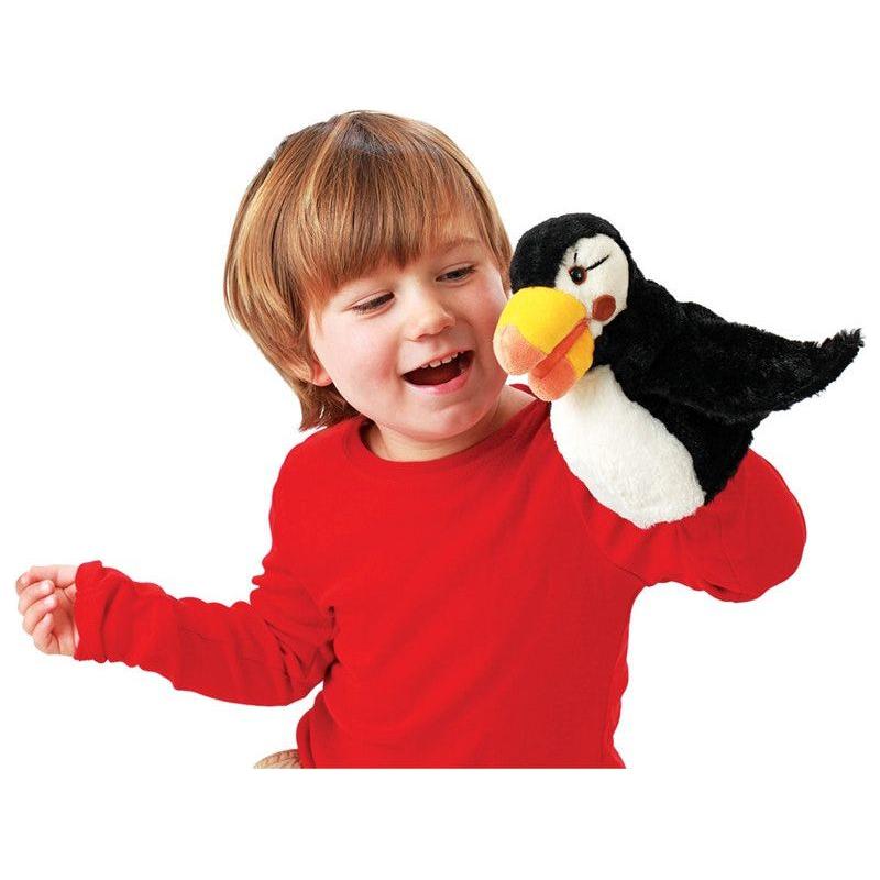 Folkmanis Little Puffin Puppet 3027 bird canada ontario