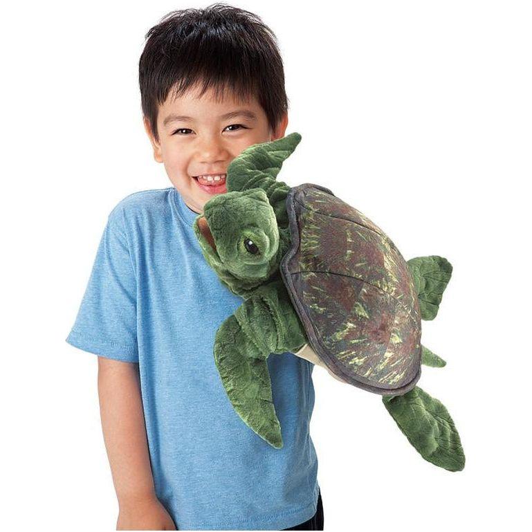Folkmanis Sea Turtle Puppet 3036 canada ontario