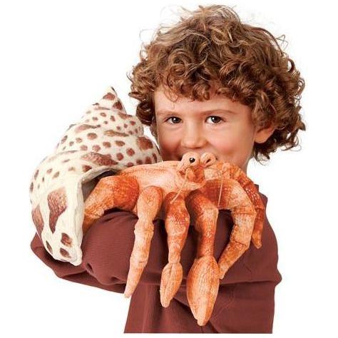 Folkmanis Hermit Crab Puppet