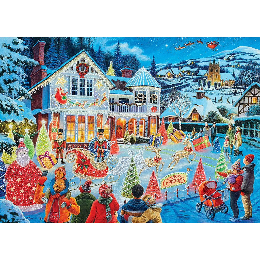 Ravensburger 1000 Piece Puzzle The Christmas House 16849