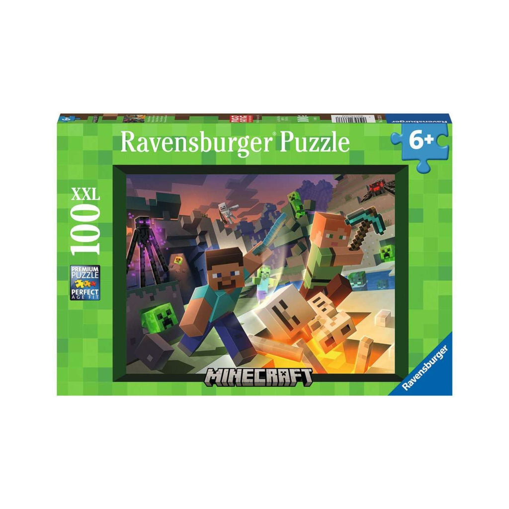 Ravensburger 100 Piece Puzzle Minecraft Monster