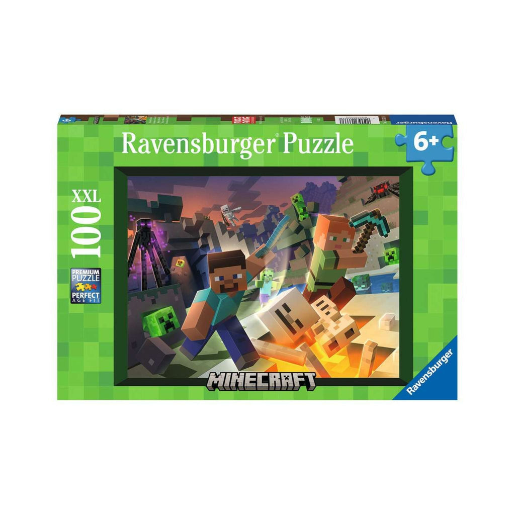 Ravensburger 100 Piece Puzzle Minecraft Monster