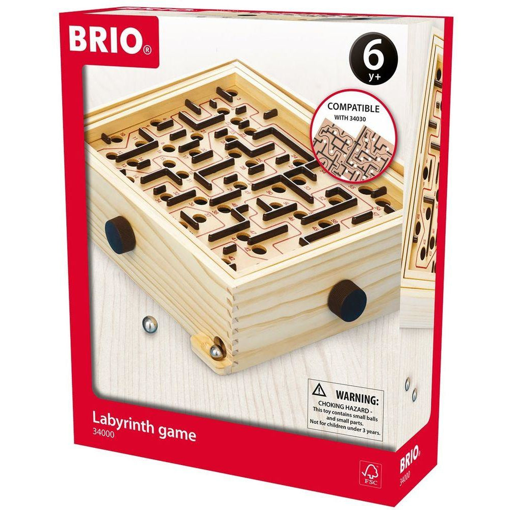 Brio Wooden Labyrinth Game marble maze 