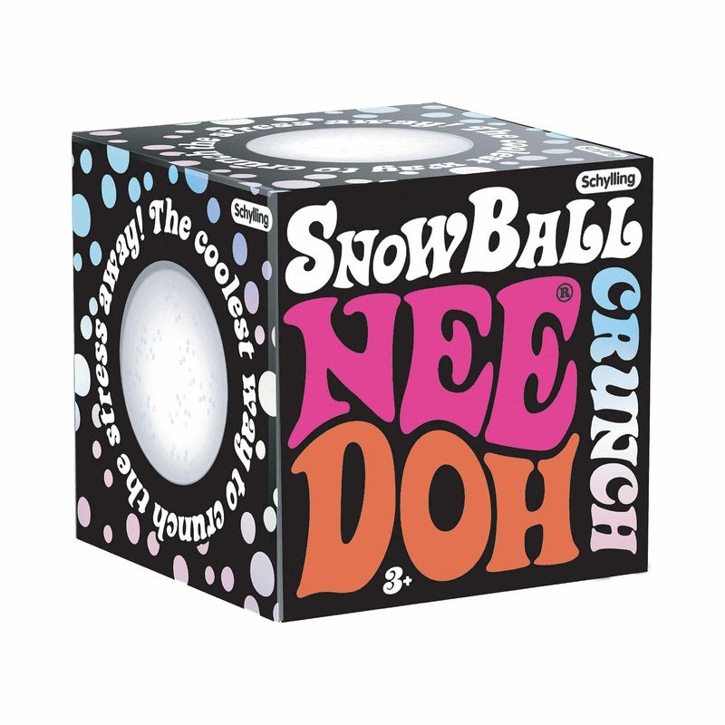Snowball Crunchy Stress Ball Nee Doh