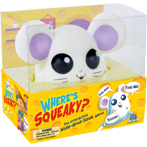 Where's Squeaky? Hide & Seek Game