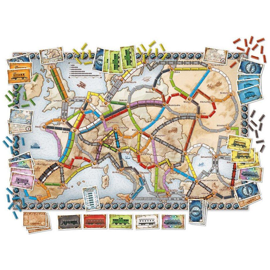 Ticket to Ride Europe Game