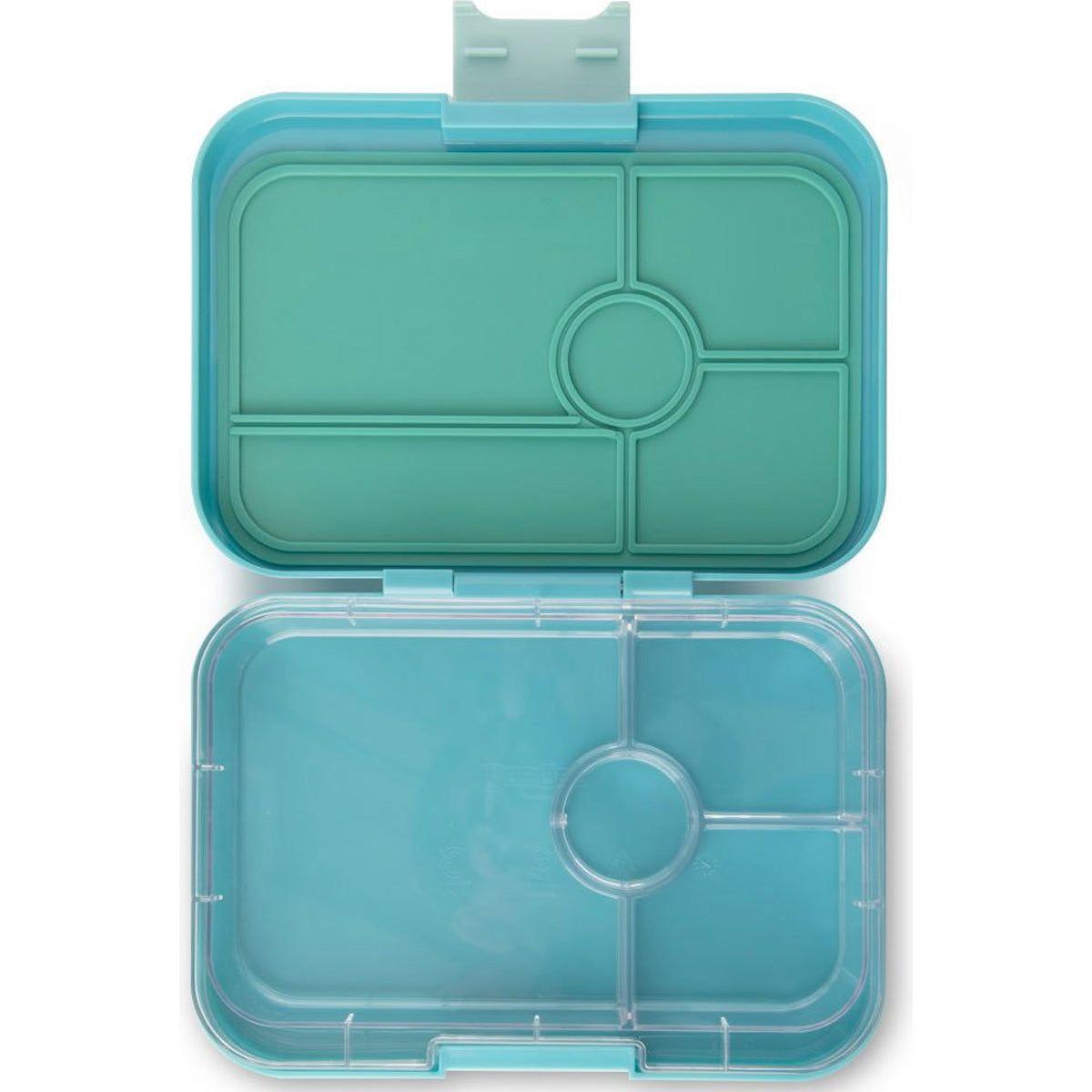 Yumbox Tapas Larger Size (Antibes Blue) Leakproof Bento Lunch Box for Adults, Teens